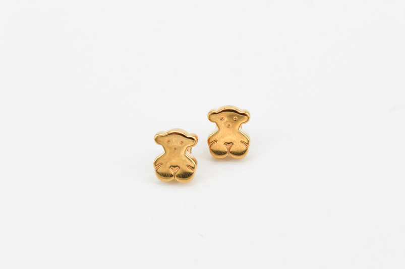 Pendiente de oro de 18k. de segunda mano. Joyería de ocasión | ROYALHYSTERIA