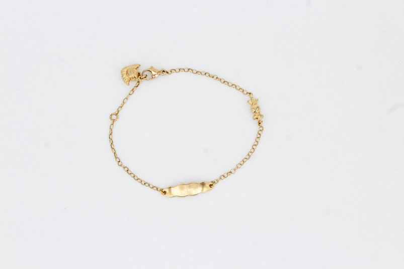 Pulsera de oro de 18k. de segunda mano. Joyería de ocasión | ROYALHYSTERIA