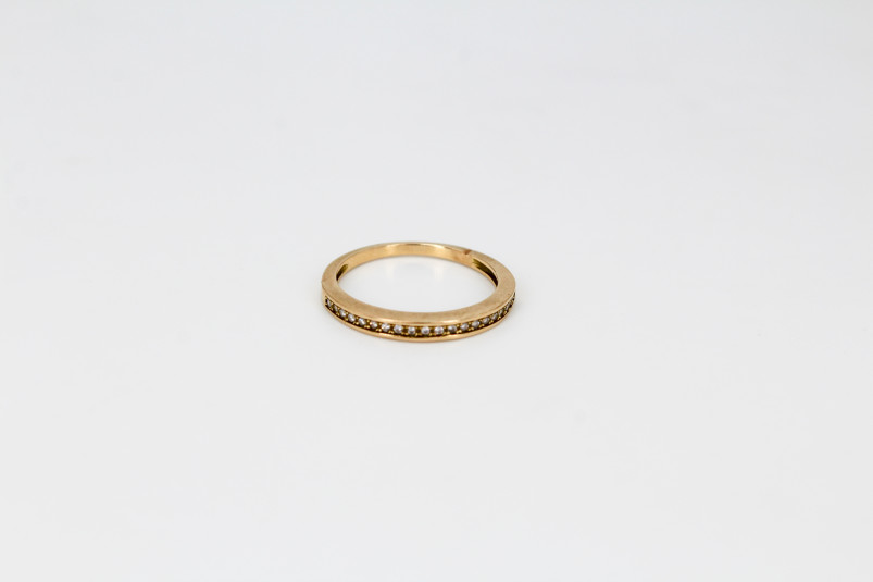 Anillo de oro de 18k. de segunda mano. Joyería de ocasión | ROYALHYSTERIA