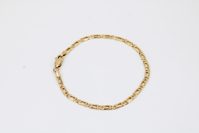 Pulsera de oro de 18k. de segunda mano. Joyería de ocasión | ROYALHYSTERIA
