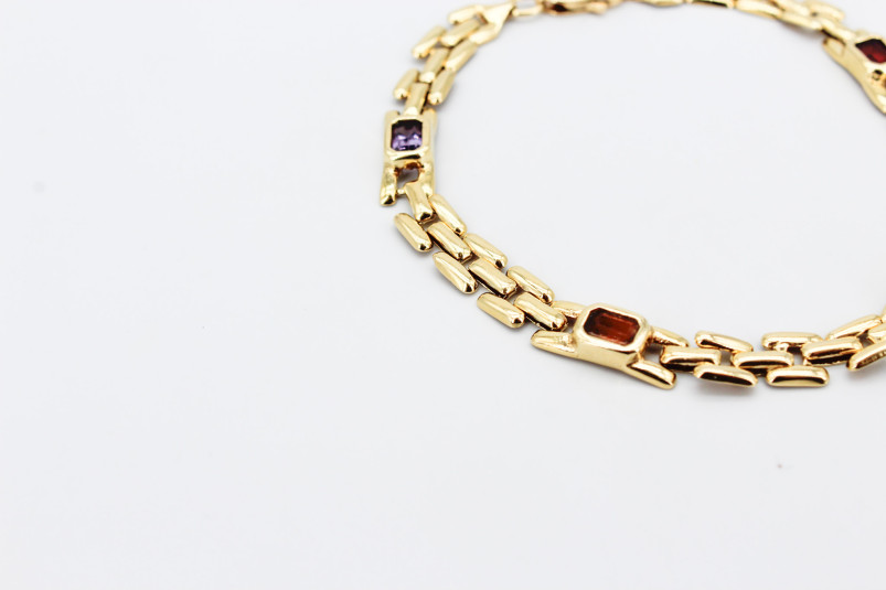 Pulsera de oro de 18k. de segunda mano. Joyería de ocasión | ROYALHYSTERIA