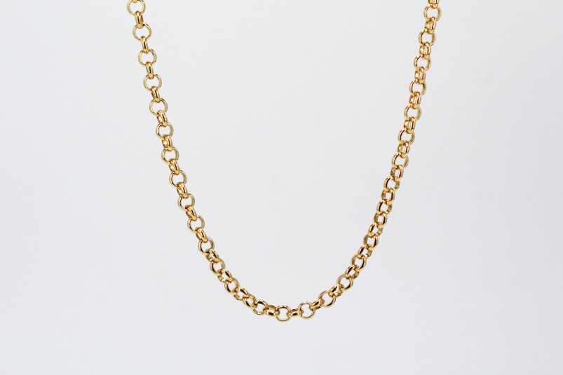 Cadena de oro de 18k. de segunda mano. Joyería de ocasión | ROYALHYSTERIA