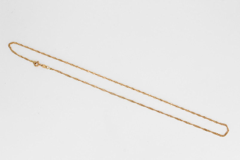 Cadena de oro de 18k. de segunda mano. Joyería de ocasión | ROYALHYSTERIA