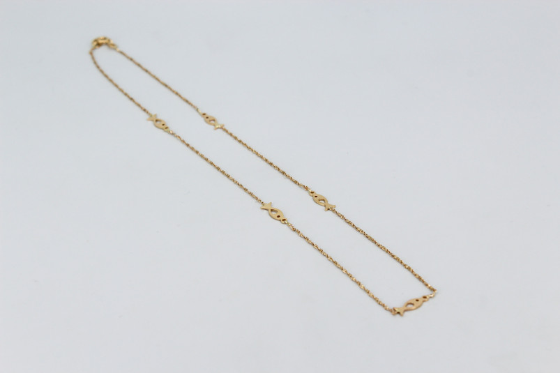 Cadena de oro de 18k. de segunda mano. Joyería de ocasión | ROYALHYSTERIA