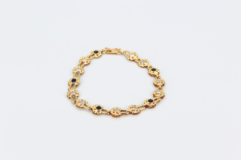 Pulsera de oro de 18k. de segunda mano. Joyería de ocasión | ROYALHYSTERIA