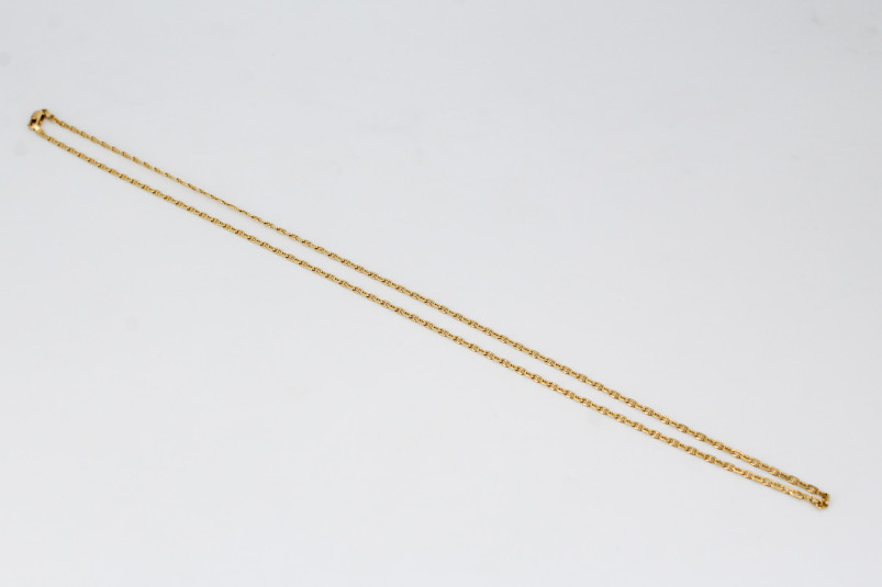 Cadena de oro de 18k. de segunda mano. Joyería de ocasión | ROYALHYSTERIA