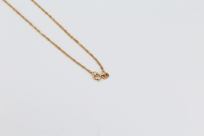 Cadena de oro de 18k. de segunda mano. Joyería de ocasión | ROYALHYSTERIA