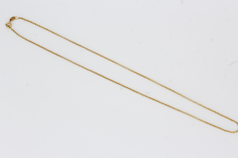 Cadena de oro de 18k. de segunda mano. Joyería de ocasión | ROYALHYSTERIA