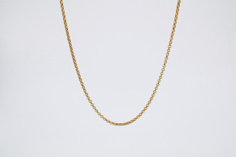 Cadena de oro de 18k. de segunda mano. Joyería de ocasión | ROYALHYSTERIA