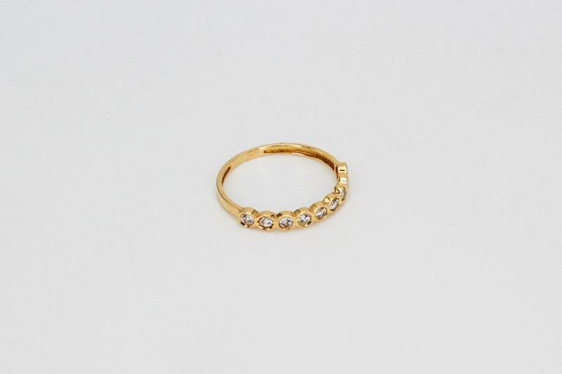 Anillo de oro de 18k. de segunda mano. Joyería de ocasión | ROYALHYSTERIA