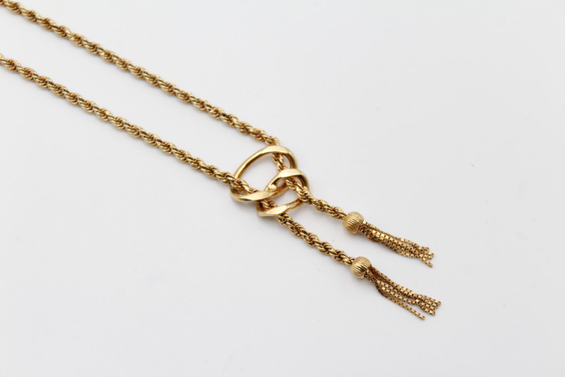 Cadena de oro de 18k. de segunda mano. Joyería de ocasión | ROYALHYSTERIA