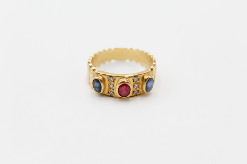 Solitario de oro de 18k. de segunda mano. Joyería de ocasión | ROYALHYSTERIA