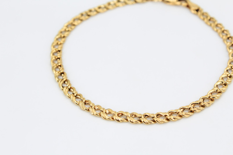Pulsera de oro de 18k. de segunda mano. Joyería de ocasión | ROYALHYSTERIA