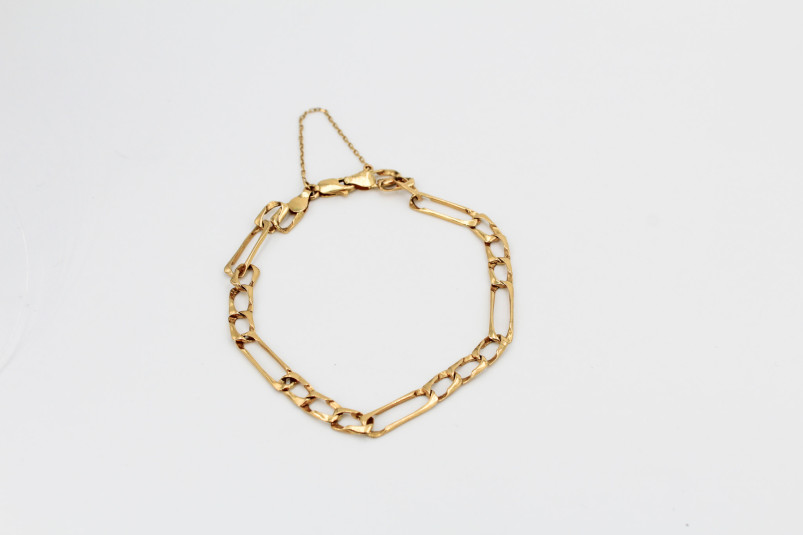 Pulsera de oro de 18k. de segunda mano. Joyería de ocasión | ROYALHYSTERIA
