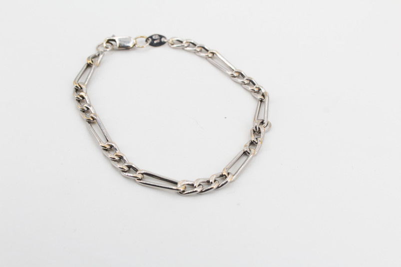 Pulsera de oro blanco de 18k. de segunda mano. Joyería de ocasión | ROYALHYSTERIA