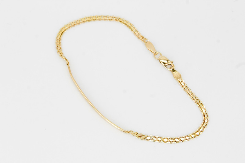 Esclava de oro de 18k. de segunda mano. Joyería de ocasión | ROYALHYSTERIA