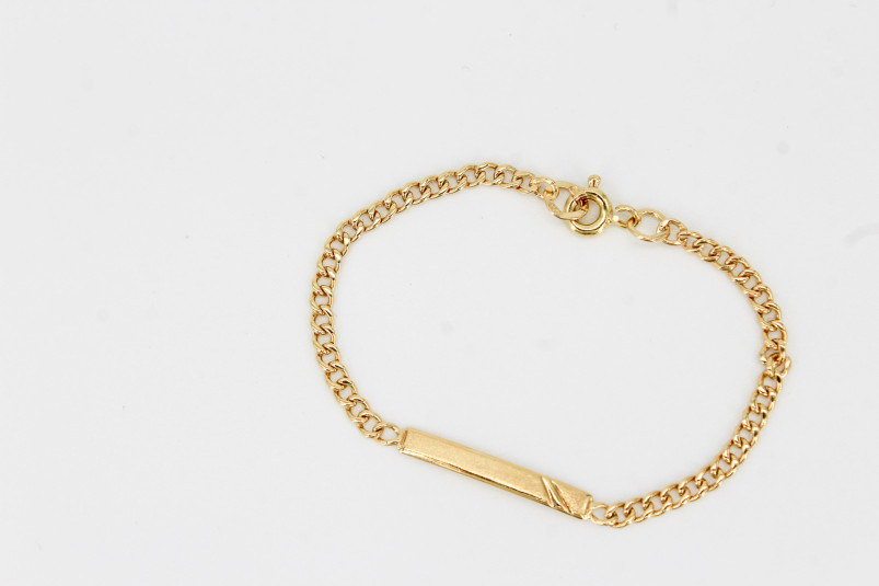 Esclava de oro de 18k. de segunda mano. Joyería de ocasión | ROYALHYSTERIA