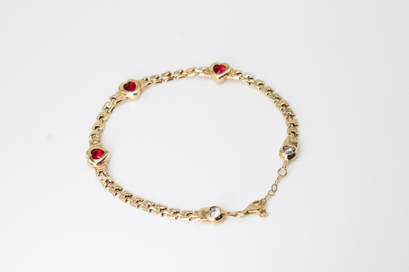 Pulsera de oro de 14k. de segunda mano. Joyería de ocasión | ROYALHYSTERIA