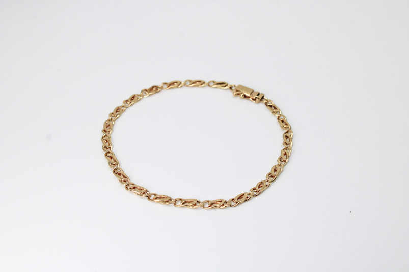 Pulsera de oro de 14k. de segunda mano. Joyería de ocasión | ROYALHYSTERIA