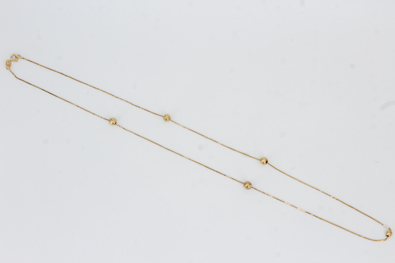 Cadena de oro de 18k. de segunda mano. Joyería de ocasión | ROYALHYSTERIA