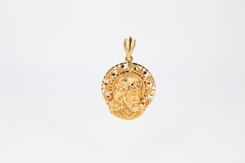 Colgante de oro de 18k. de segunda mano. Joyería de ocasión | ROYALHYSTERIA