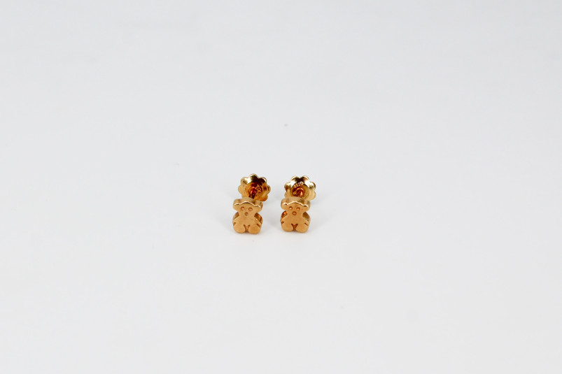 Pendiente de oro de 18k. de segunda mano. Joyería de ocasión | ROYALHYSTERIA