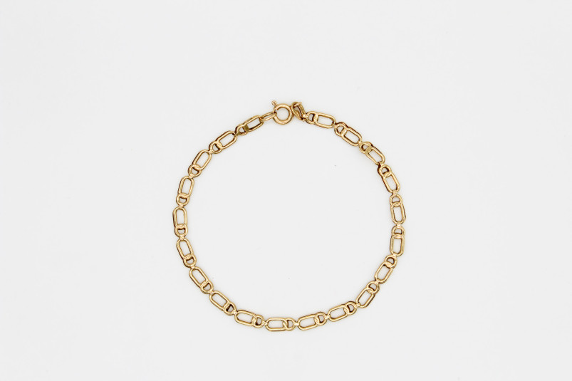 Pulsera de oro de 18k. de segunda mano. Joyería de ocasión | ROYALHYSTERIA