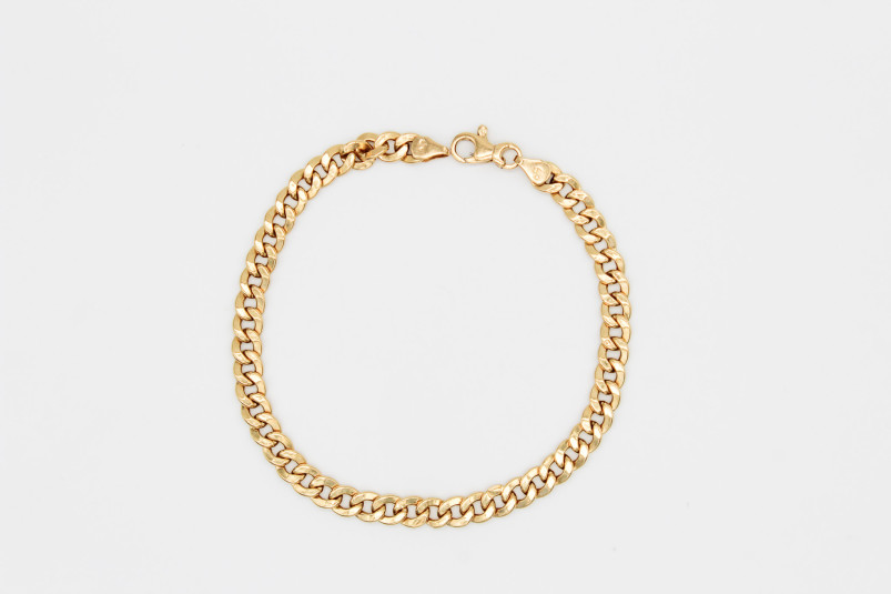 Pulsera de oro de 18k. de segunda mano. Joyería de ocasión | ROYALHYSTERIA