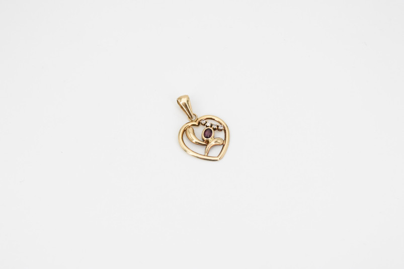 Colgante de oro de 18k. de segunda mano. Joyería de ocasión | ROYALHYSTERIA