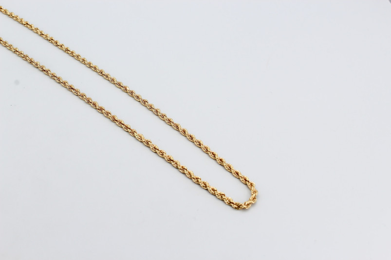 Cadena de oro de 18k. de segunda mano. Joyería de ocasión | ROYALHYSTERIA