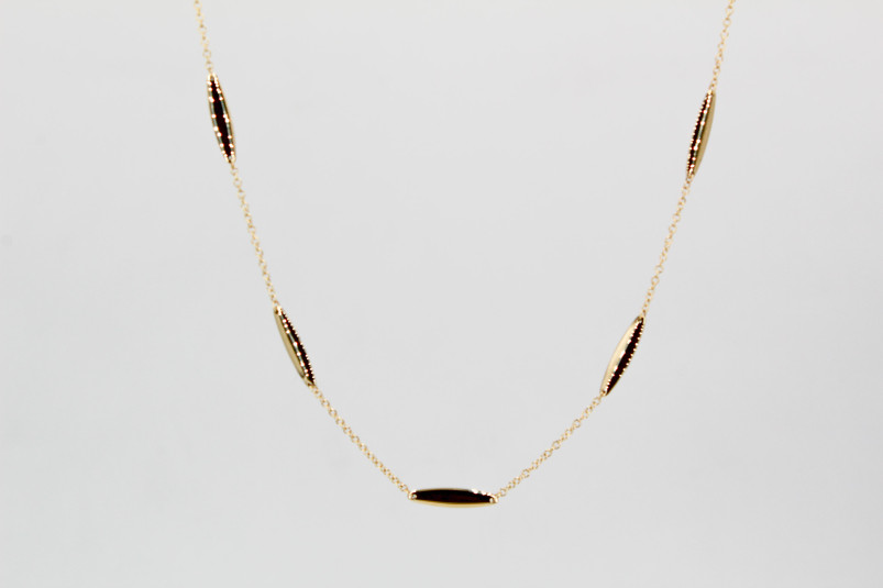 Collar de oro de 18k. de segunda mano. Joyería de ocasión | ROYALHYSTERIA