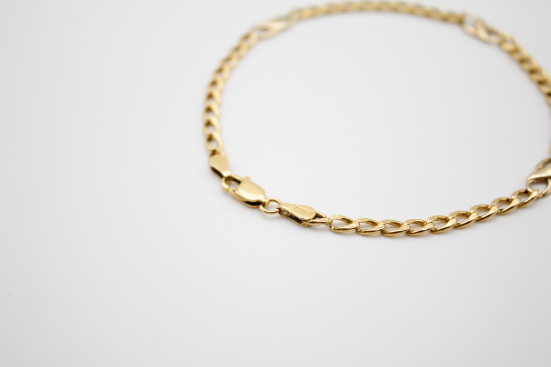 Pulsera de oro de 18k. de segunda mano. Joyería de ocasión | ROYALHYSTERIA