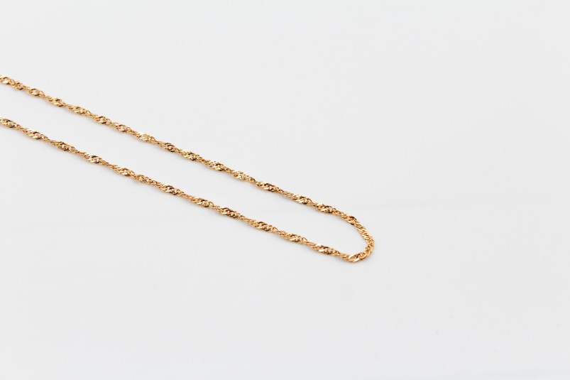 Cadena de oro de 18k. de segunda mano. Joyería de ocasión | ROYALHYSTERIA
