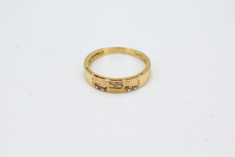 Anillo de oro de 18k. de segunda mano. Joyería de ocasión | ROYALHYSTERIA