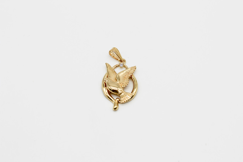 Colgante de oro de 18k. de segunda mano. Joyería de ocasión | ROYALHYSTERIA