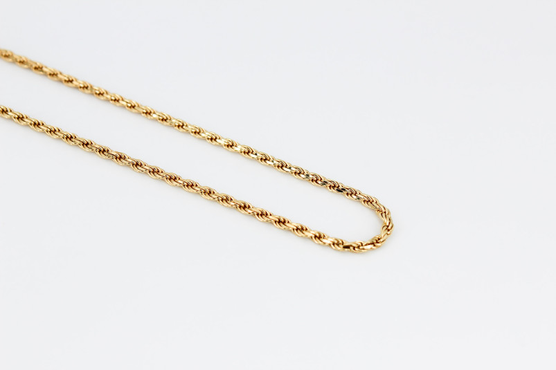 Cadena de oro de 18k. de segunda mano. Joyería de ocasión | ROYALHYSTERIA
