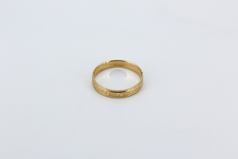Alianza de oro de 18k. de segunda mano. Joyería de ocasión | ROYALHYSTERIA