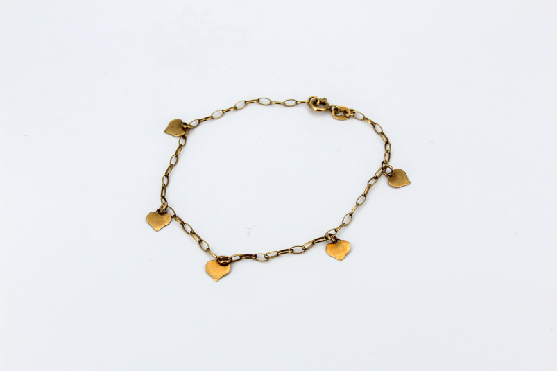 Pulsera de oro de 18k. de segunda mano. Joyería de ocasión | ROYALHYSTERIA