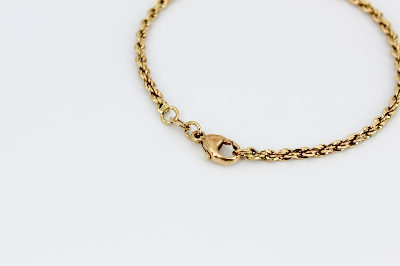 Pulsera de oro de 18k. de segunda mano. Joyería de ocasión | ROYALHYSTERIA