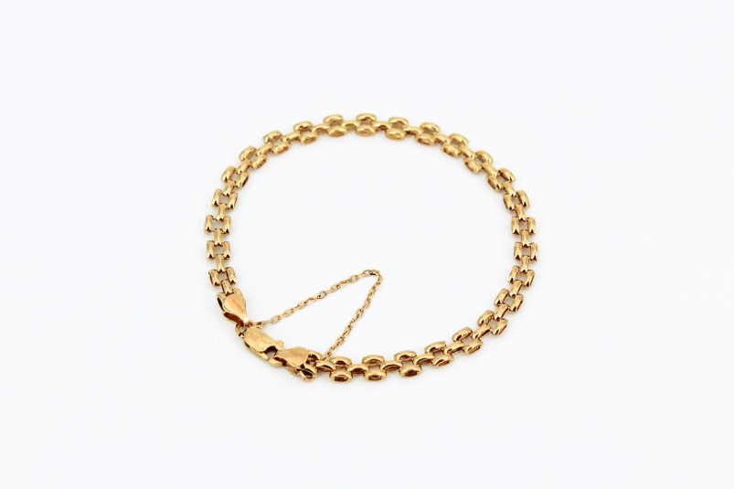 Pulsera de oro de 18k. de segunda mano. Joyería de ocasión | ROYALHYSTERIA