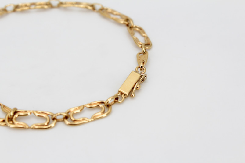 Pulsera de oro de 18k. de segunda mano. Joyería de ocasión | ROYALHYSTERIA