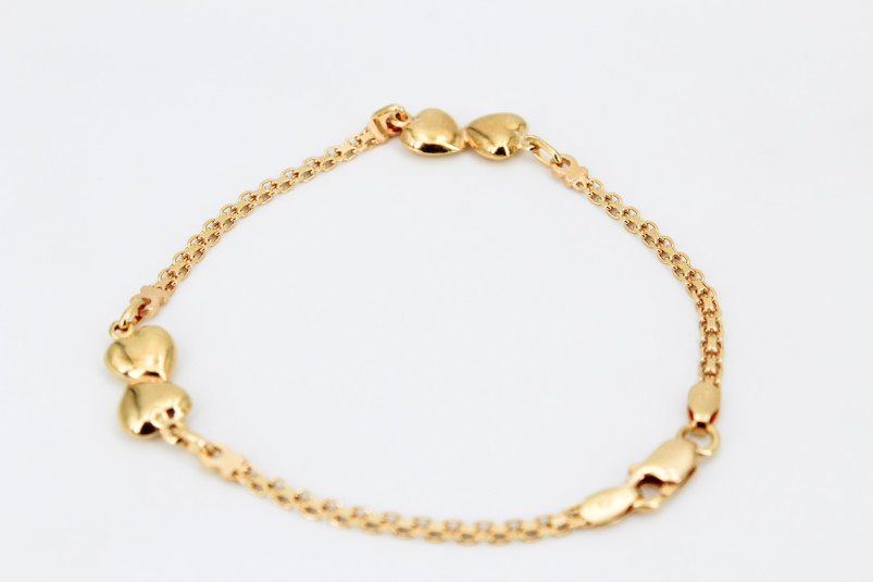 Pulsera de oro de 18k. de segunda mano. Joyería de ocasión | ROYALHYSTERIA