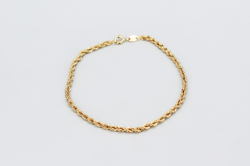 Pulsera de oro de 18k. de segunda mano. Joyería de ocasión | ROYALHYSTERIA