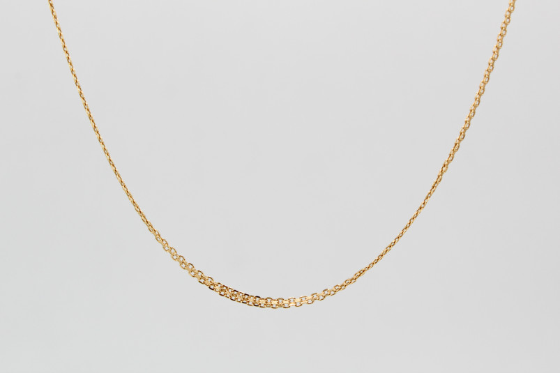 Collar de oro de 18k. de segunda mano. Joyería de ocasión | ROYALHYSTERIA