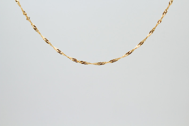Cadena de oro de 18k. de segunda mano. Joyería de ocasión | ROYALHYSTERIA