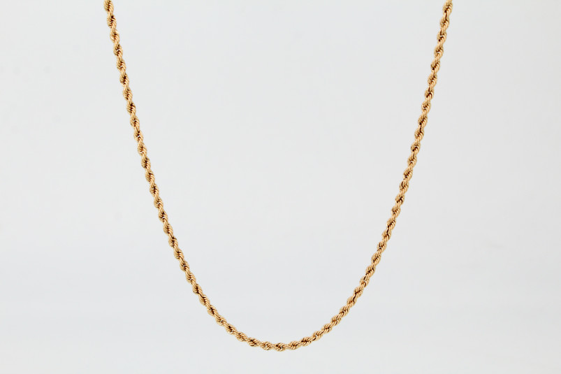 Cadena de oro de 18k. de segunda mano. Joyería de ocasión | ROYALHYSTERIA