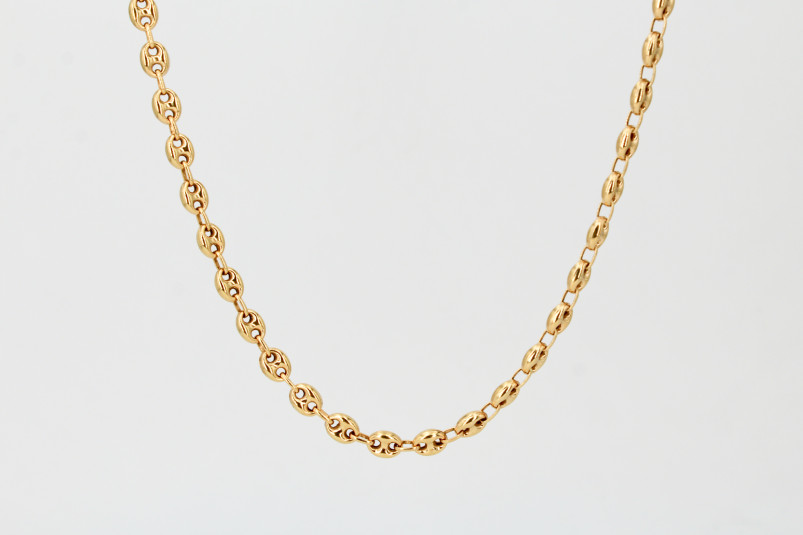 Cadena de oro de 18k. de segunda mano. Joyería de ocasión | ROYALHYSTERIA