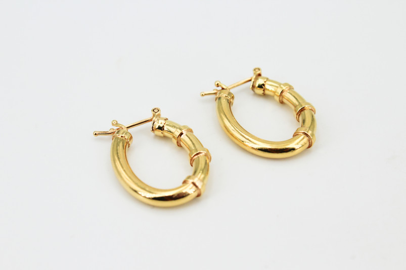 Aro de oro de 18k. de segunda mano. Joyería de ocasión | ROYALHYSTERIA