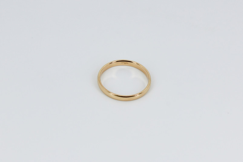 Alianza de oro de 18k. de segunda mano. Joyería de ocasión | ROYALHYSTERIA