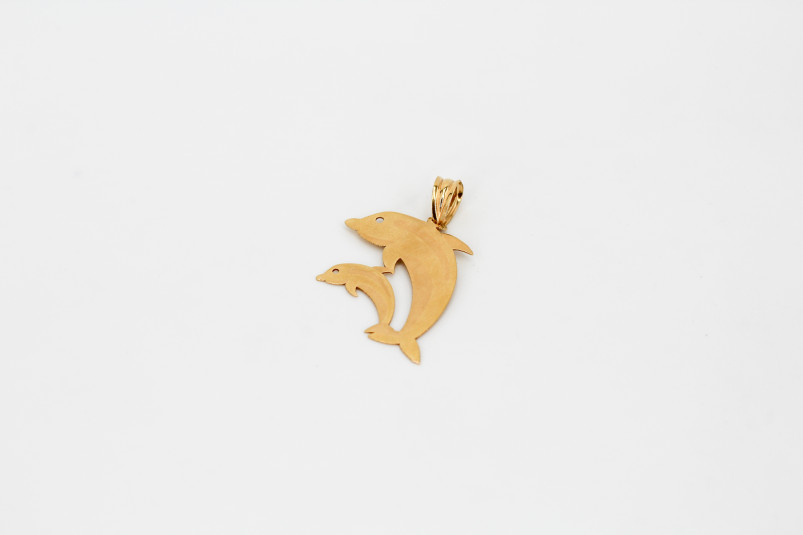 Colgante de oro de 18k. de segunda mano. Joyería de ocasión | ROYALHYSTERIA